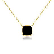 Meucci Nastavitelný náhrdelník Černá díra, gold - Necklace