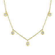Meucci Constellation Adjustable Necklace gold - Necklace