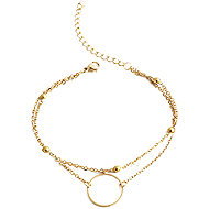 Meucci Double Adjustable Ring Bracelet, Gold - Bracelet
