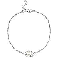 Meucci Adjustable Bracelet with Inset Pearl - Bracelet