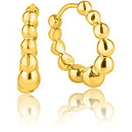 Meucci Náušnice Bubliny gold - Earrings