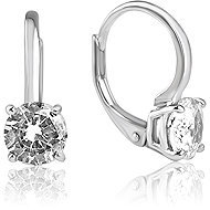 Meucci Elegance Silver Dangle Earrings with Zirconia (Ag 925/1000, 3g) - Earrings