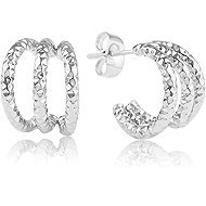 Meucci Náušnice Hadí půlkruh - Earrings