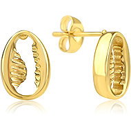 Meucci Náušnice Lastura gold - Earrings