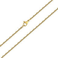 Meucci Intertwined Chain 45/0.2cm GOLD - Chain Necklace