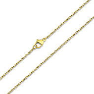 Meucci ANKER Chain 50/0.1cm GOLD - Chain Necklace