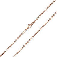 Meucci ANKER Chain 60/0.3cm ROSE GOLD - Chain Necklace