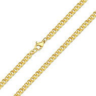 Meucci Chain Pancr Gold 55/0,4 cm - Chain Necklace
