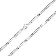 Meucci Chain with hollow links 55/0,3 cm - Chain Necklace