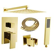 MEXEN Uno DR02 Shower set with concealed shower, gold (71435DR02-50) - Shower Set