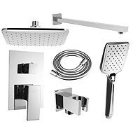 MEXEN Uno DR62 shower set with concealed shower, silver (71435DR62-00) - Shower Set