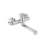 KFA GRANAT wall-mounted basin mixer, L 150 mm, chrome ( 5520-810-00 ) - Tap