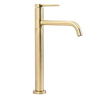 REA LUGANO SLIM, Washbasin mixer, brushed gold ( REA-B4420 ) - Tap