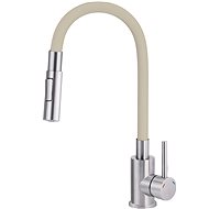 DEANTE Luno Sink mixer, elastic, stainless steel / beige ( BOC_5740 ) - Tap