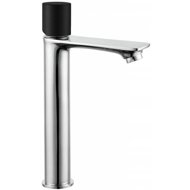 MEXEN Royo One basin mixer high silver/black (72211-07) - Tap