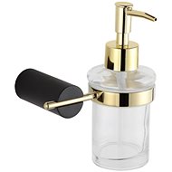 MEXEN Aron Soap Dispenser, Black/Gold 70881388-57 - Soap Dispenser