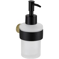MEXEN Base Soap Dispenser, Black/Gold 70882388-57 - Soap Dispenser