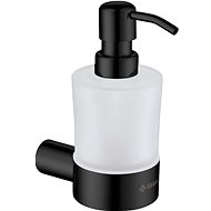 DEANTE Round soap dispenser, black, wall mounted ADR_N421 - Soap Dispenser