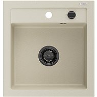 MEXEN Vito granite sink 520 × 490 mm, beige - Granite Sink