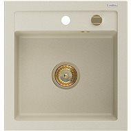 MEXEN Vito granite sink 520 × 490 mm, beige II - Granite Sink