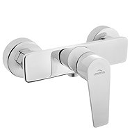 INVENA Shower mixer DOKOS white/chrome (BN-19-002-V) - Tap