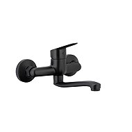 KFA SPARC basin mixer, wall-mounted, black (5410-810-81) - Tap