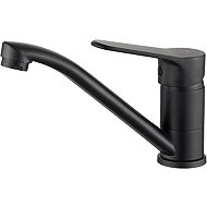 Kuchinox ATEZ pedestal basin mixer with swivel arm, black (BTK_726D) - Tap