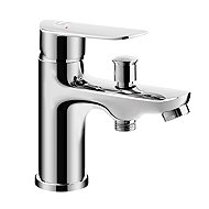 Laveo Appia single lever bath mixer without accessories, chrome (BLP_01JD) - Tap