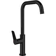 INVENA Sink mixer Alonia Trend, black gloss (BZ-70-004-V) - Tap