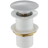MEXEN Handle-stopper without overflow, round, white - Sink Waste Outlet