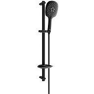 MEXEN CB22 sliding shower set, black - Shower Set