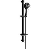 MEXEN DB74 sliding shower set, black - Shower Set