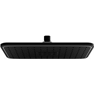 MEXEN D-54 head shower 29 × 19 cm, black-chrome - Rain Shower