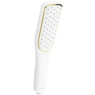 MEXEN R-49 hand shower 1-function, white-gold - Shower Head