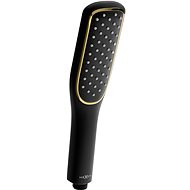MEXEN R-49 hand shower 1-function, black-gold - Shower Head