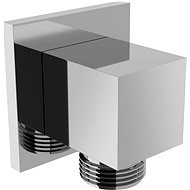 MEXEN Shower outlet Cube square, chrome - Wall Outlet