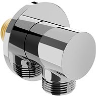 MEXEN Shower outlet Kai round, chrome - Wall Outlet