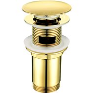 DEANTE Washbasin and bidet handle-knob universal, gold - Sink Waste Outlet