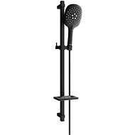MEXEN DQ22 sliding shower set, black - Shower Set