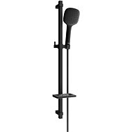 MEXEN DQ33 sliding shower set, black - Shower Set
