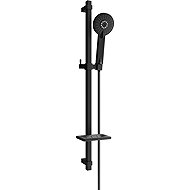 MEXEN DQ40 sliding shower set, black - Shower Set