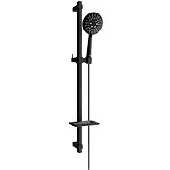 MEXEN DQ67 sliding shower set, black - Shower Set