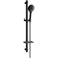 MEXEN DQ74 sliding shower set, black - Shower Set