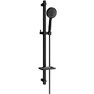 MEXEN DQ75 sliding shower set, black - Shower Set
