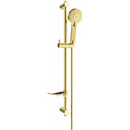 MEXEN DF40 sliding shower set, gold - Shower Set