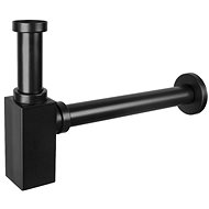 MEXEN Washbasin trap square, black - Siphon