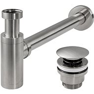 REA Click-clack trap BRUSH NICKLE INOX - Siphon