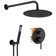 REA Lungo Undermount Shower Set, Black ( REA-P4100 ) - Shower Set