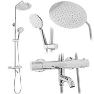 REA Lungo Shower set with mixer 150 mm, chrome ( REA-P6607 ) - Shower Set