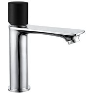 Mexen Royo One basin mixer, chrome/black (72201-07) - Tap